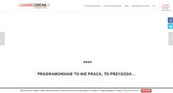 Desktop Screenshot of lukasz-socha.pl